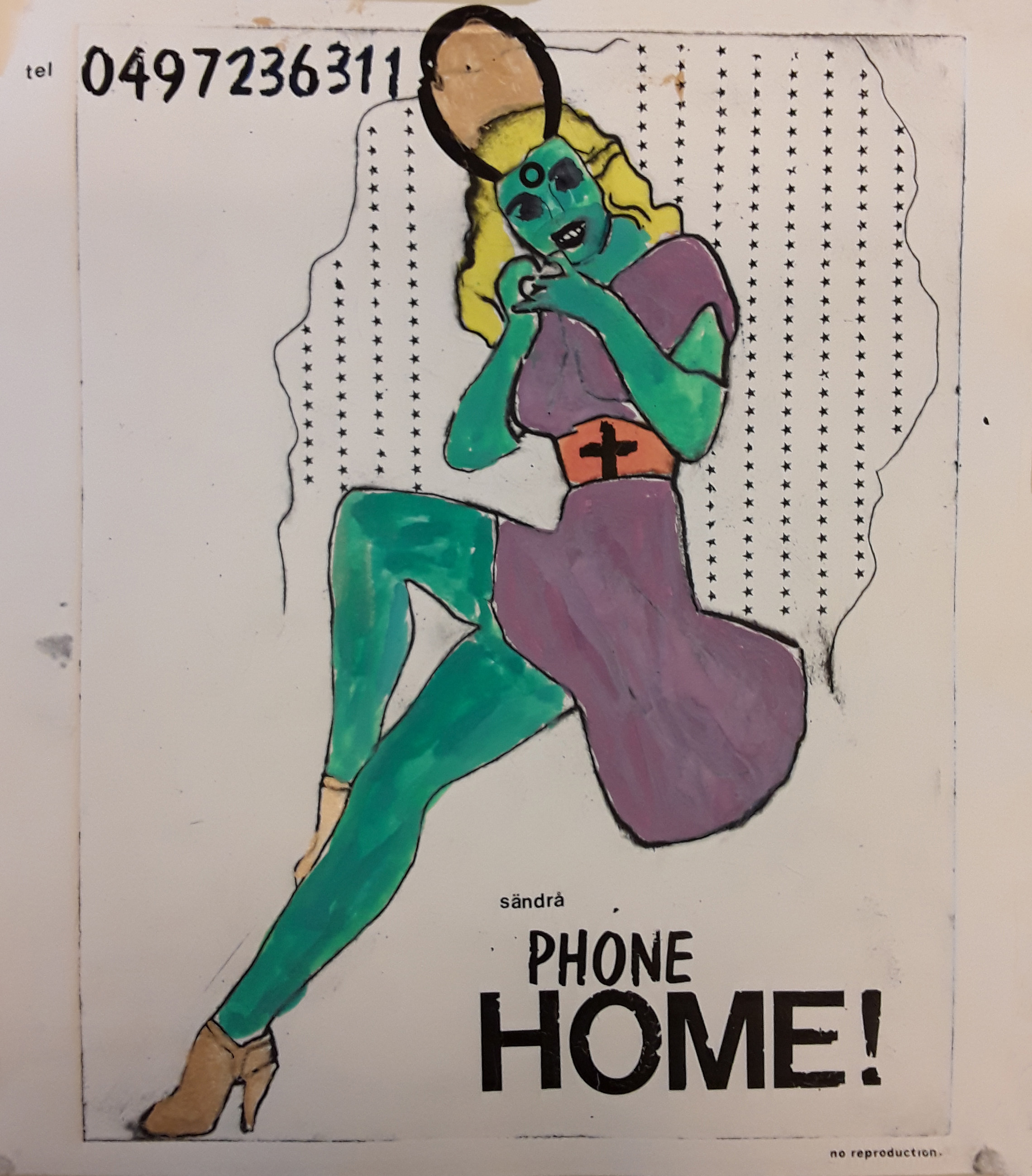 Sandra phone home